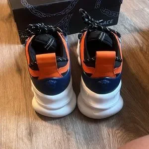 Versace | Shoes | Mens Versace Sneakers Worn Once | Poshmark